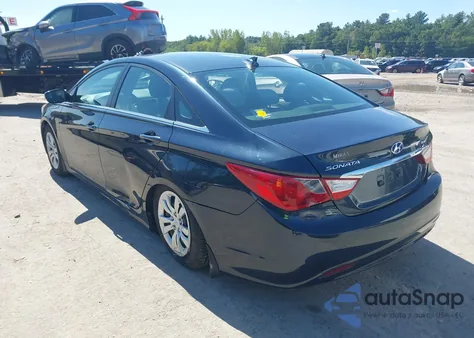 2012 Hyundai Sonata Gls Pzev из США, поврежденный, VIN 5NPEB4AC5CH403625